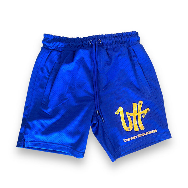 “Casual Riot” Knick blue mesh shorts