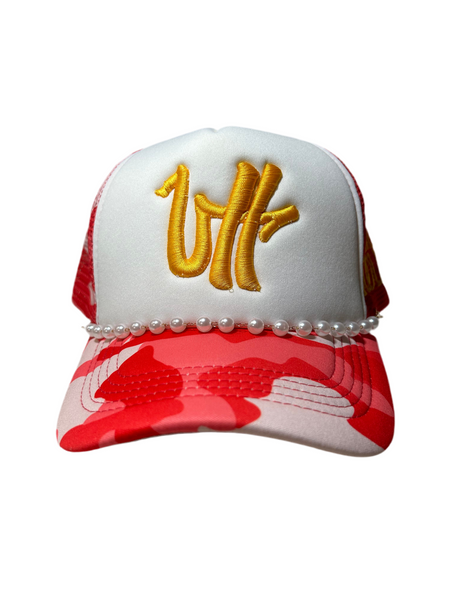 (CAMO RED) “UH” logoTrucker pearls