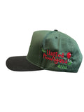 SOUR DIESEL GREEN UH SNAPBACK (420 COLLECTION)